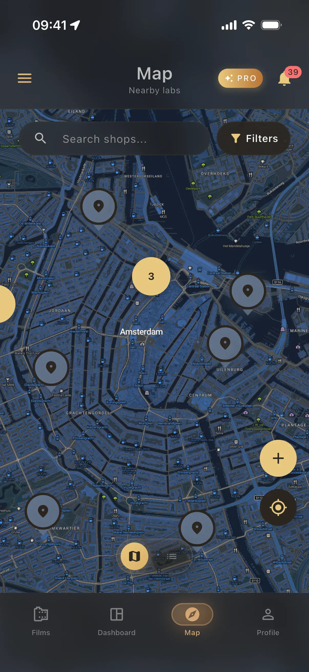 Pellica worldwide photo lab map - Find film development labs near you with ratings and services